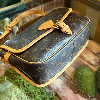 LOUIS VUITTON Sologne Brown Monogram Canvas Crossbody Bag