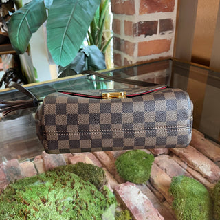 LOUIS VUITTON Croisette Damier Ebene Top Handle Bag