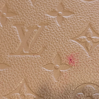 LOUIS VUITTON Pochette Felicie Pink Empreinte Leather Crossbody