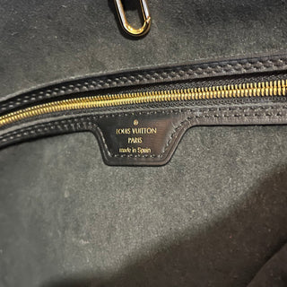 LOUIS VUITTON 1854 Neverfull MM Black Jacquard Canvas Tote Bag