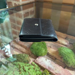 LOUIS VUITTON LV Monogram Leather Elise Wallet
