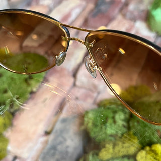 TIFFANY & CO TF3039-B Brown Gold Metal Tortoise Sunglasses