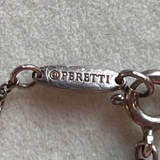 TIFFANY&CO Sterling Silver Elsa Peretti Open Heart Necklace