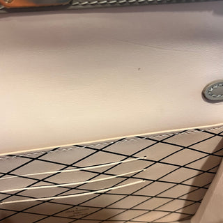 LOUIS VUITTON Trunk Chain Taupe Leather Shoulder Bag