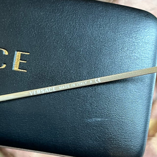 VERSACE MOD2172/B Gold Mirrored Greca Stars Crystal Sunglasses