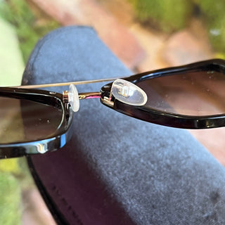 TOM FORD Dahlia Brown Tortoise Shell Acetate Oversized Sunglasses