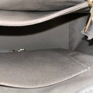 CHANEL Business Affinity Small Gray Caviar Tote Bag