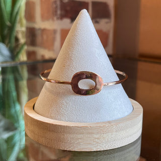 IPPOLITA Sterling Silver Rose Gold Circles Bangle