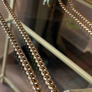 SAINT LAURENT Loulou Puffer Mini Quilted Canvas Shoulder Bag