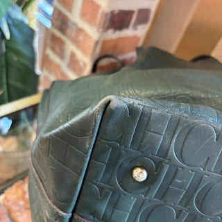 CAROLINA HERRERA CH Embossed Tote