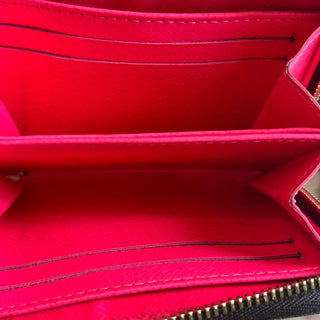 LOUIS VUITTON Limited Edition Fuchsia Graffiti Stephen Sprouse Zippy Coin Purse