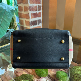 BURBERRY Canterbury Leather Black Tote