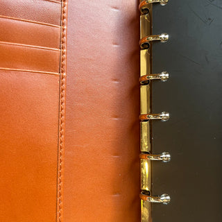GUCCI Guccissima Small Brown Leather Agenda