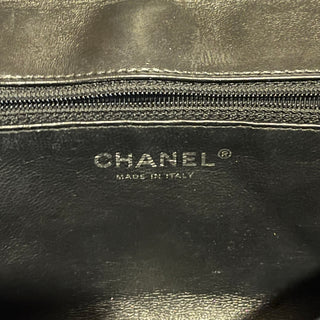 CHANEL Black Leather Reissue Roll Clutch DIA315