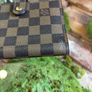 LOUIS VUITTON Damier Ebene Agenda