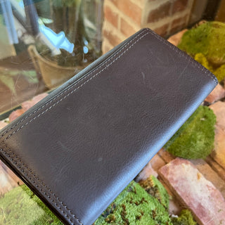 CELINE Brown Leather Wallet