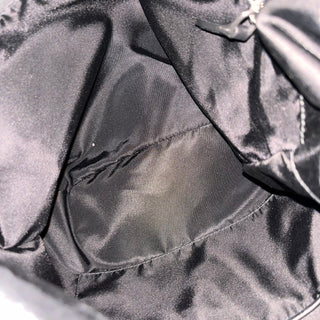 PRADA Beaded Nylon Crossbody Bag