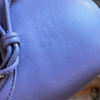 JIMMY CHOO Purple Leather Elme Flats SZ 35 (US 5)