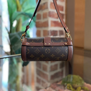 LOUIS VUITTON Papillon Trunk Monogram Coated Canvas Bag