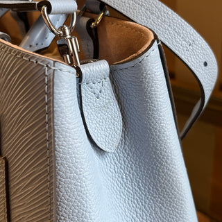 LOUIS VUITTON Marelle BB Bleu Nuage Epi Leather Tote Bag