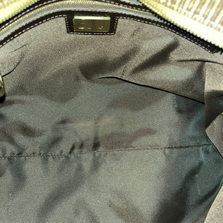 FENDI Trapeze Brown Corduroy Vintage Tote