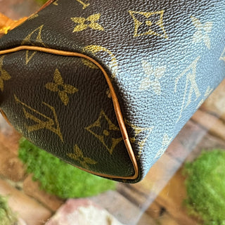 LOUIS VUITTON Sac HL Speedy Mini Brown Monogram Canvas Satchel