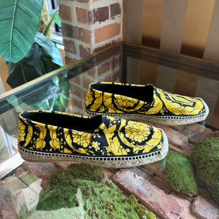 VERSACE Square Tote Baroque Espadrilles 41