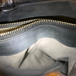 CHANEL Sea Hit Black Iridescent Calfskin Quilted Tote