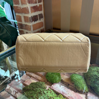 CHANEL Beige Express Bowling Bag