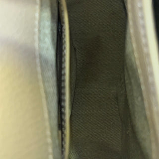 CHLOE Marcie Mini Beige Grained Calfskin Crossbody