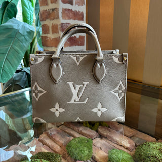 LOUIS VUITTON Bicolor Empriente OntheGo PM