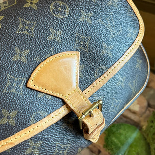 LOUIS VUITTON Sologne Brown Monogram Canvas Crossbody Bag