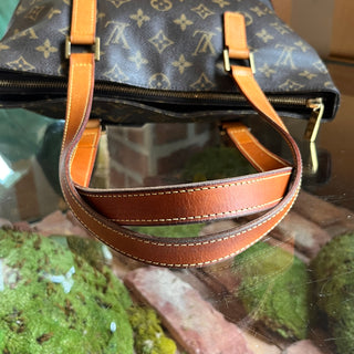 LOUIS VUITTON Piano Brown Monogram Canvas Tote Bag