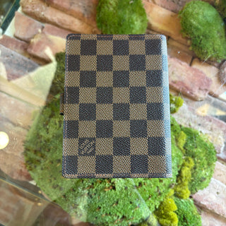 LOUIS VUITTON Damier Ebene Agenda