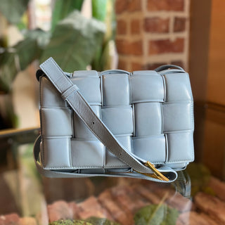 BOTTEGA VENETA Padded Cassette Nappa Maxi Intreccio Crossbody Bag