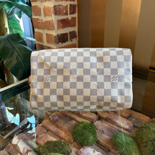 LOUIS VUITTON Damier Azur Speedy Bandouliere