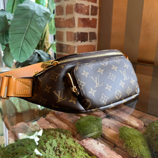LOUIS VUITTON Rush Bumbag Monogram Canvas Crossbody Bag
