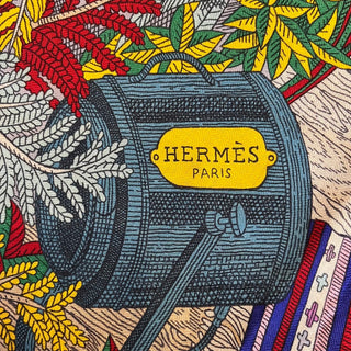 HERMES Mulitcolor Acte III Scene I La Clairiere Cashmere Shawl
