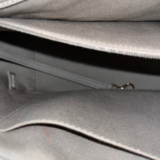 CHANEL Business Affinity Small Gray Caviar Tote Bag