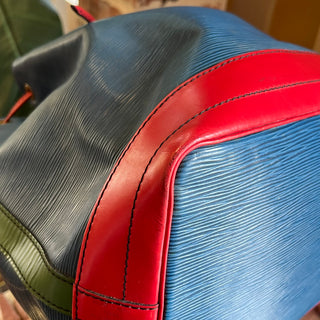 LOUIS VUITTON Tri-Color Epi Leather Large Noe Bag