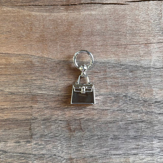 HERMES Mini Kelly Twilly Scarf Ring Charm
