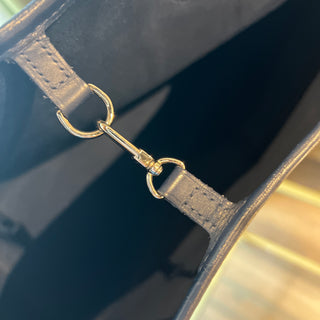 LOUIS VUITTON Navy Epi Leather Neverfull MM