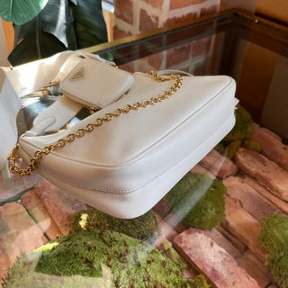 PRADA Re-Edition 2005 Saffiano Leather Shoulder Bag