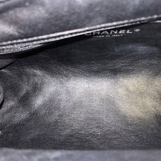 CHANEL Timeless Quilted Caviar Clutch