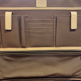 LOUIS VUITTON Cupertino Monogram Canvas Brown Briefcase