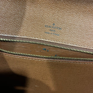 LOUIS VUITTON Monceau 26 Brown Monogram Canvas Briefcase Top Handle Bag