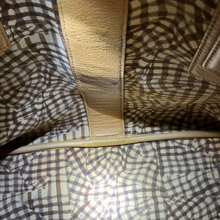 MCM Liz Reversible Cognac Visetos Monogram Canvas Tote