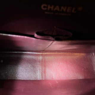 CHANEL Classic Jumbo Double Flap Black Quilted Lambskin Shoulder Bag