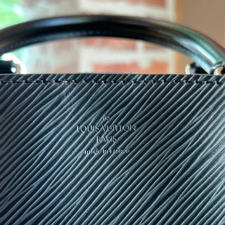 LOUIS VUITTON  Marielle MM Black Epi Leather Tote Noir