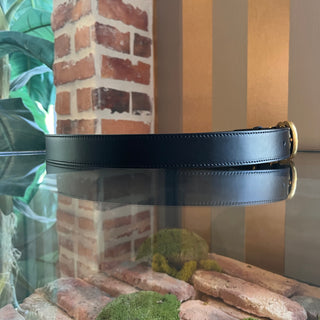 GUCCI GG Marmont Black Leather Belt SZ 90/36